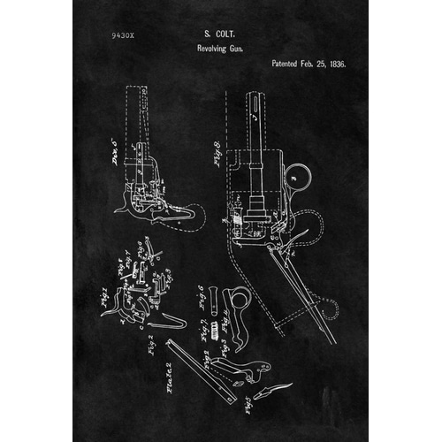 Colt-Revolving Gun - 1836-Black