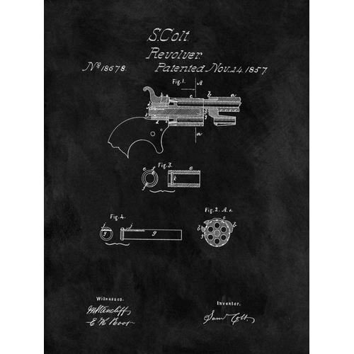 Colt Revolver - 1857-Black