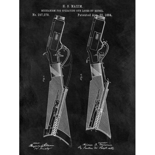 Gun Lock Recoil - 1884-Chalkboa