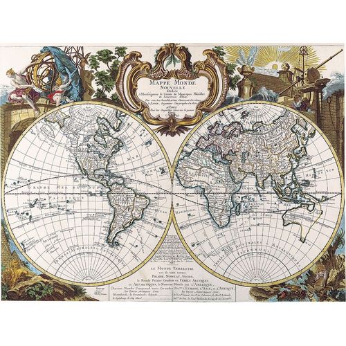 Mappe Monde-1744
