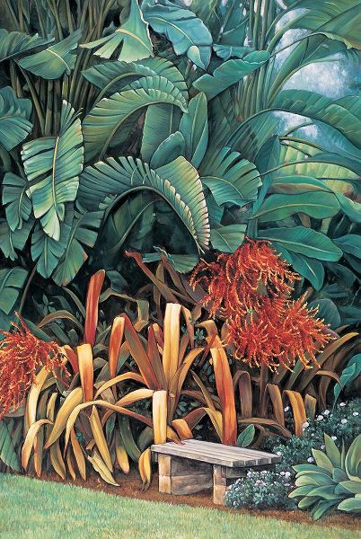 Wright, Elizabeth 아티스트의 Tropical Garden II작품입니다.