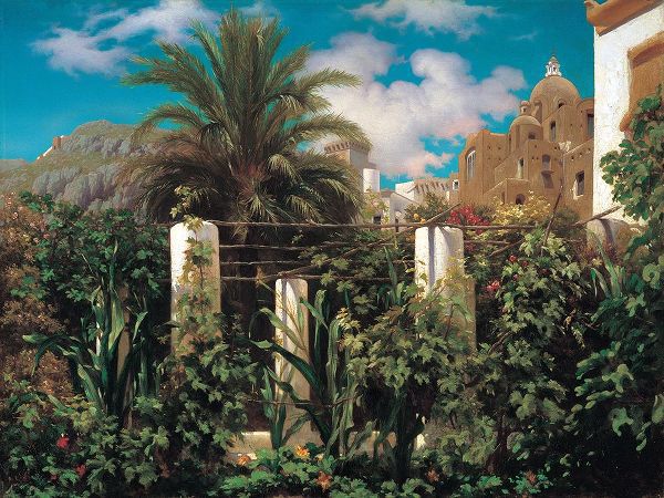 Leighton, Frederic 아티스트의 A Garden in Capri작품입니다.