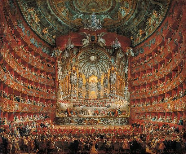 Panini, Giovanni Paolo 아티스트의 Festa In Teatro A Roma작품입니다.