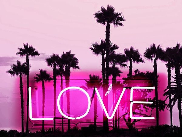 Neon Love Palms PB