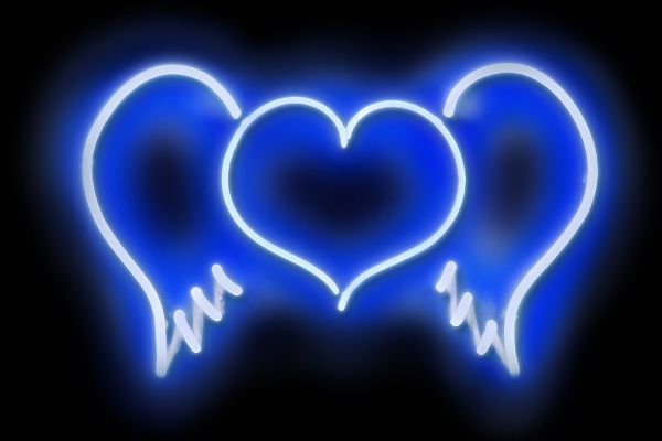 Neon Heart Wings BB