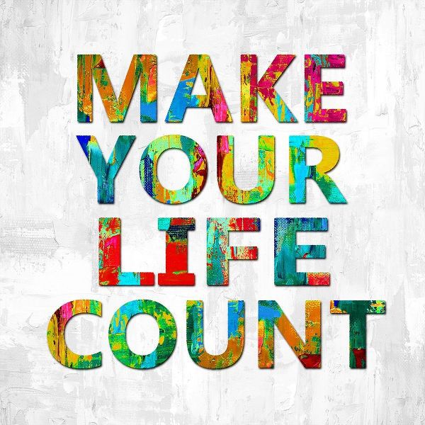 Make Your Life Count in Color