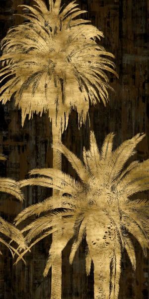 Golden Palms Panel II