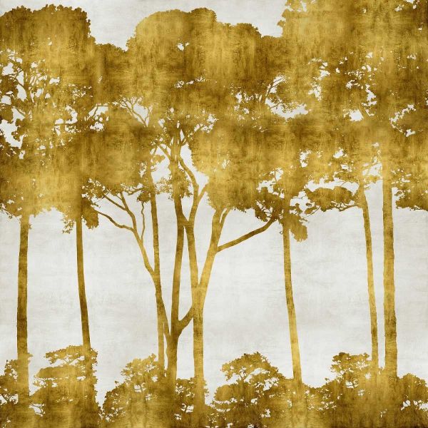 Tree Lined In Gold I
