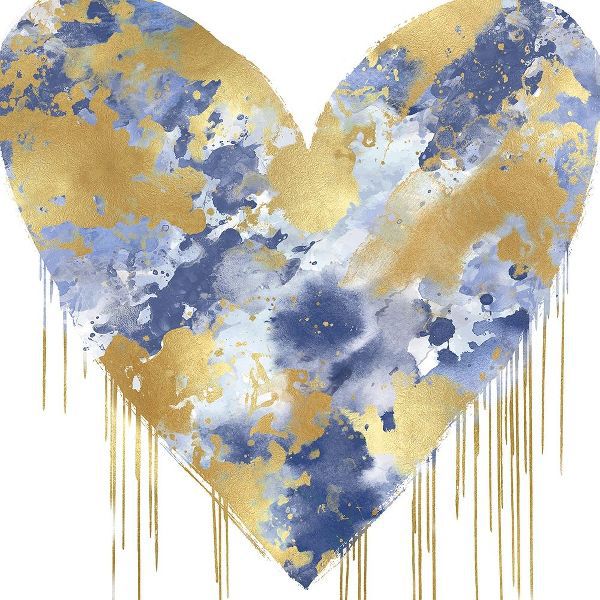 Big Hearted Blue and Gold