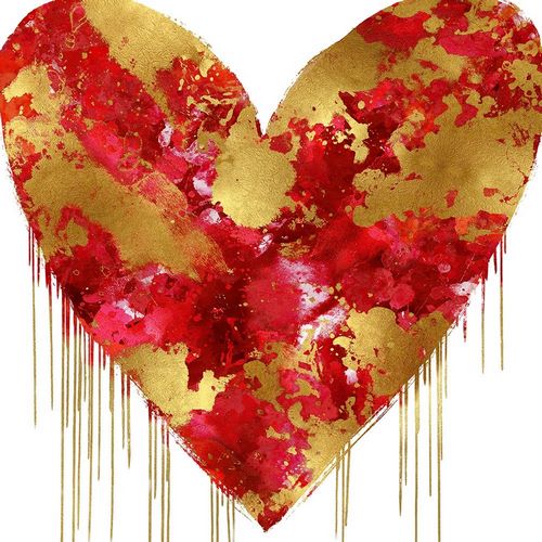Big Hearted Red and Gold