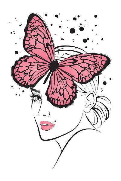 Lady Butterfly Pink
