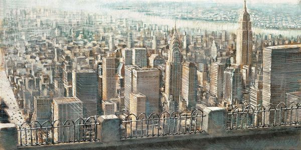 Daniels, Matthew 아티스트의 City View of Manhattan작품입니다.