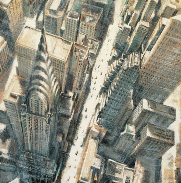Aerial View of Chrysler Building