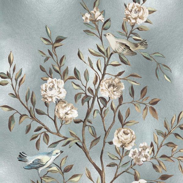 Chinoiserie in Silver I