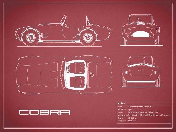 Cobra-Maroon