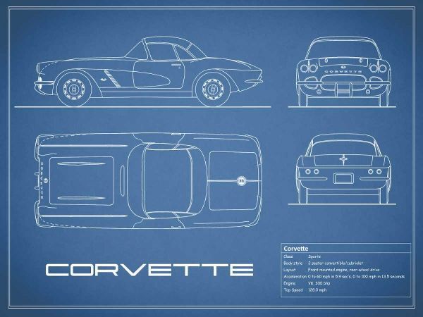 Corvette 33BHP-Blue