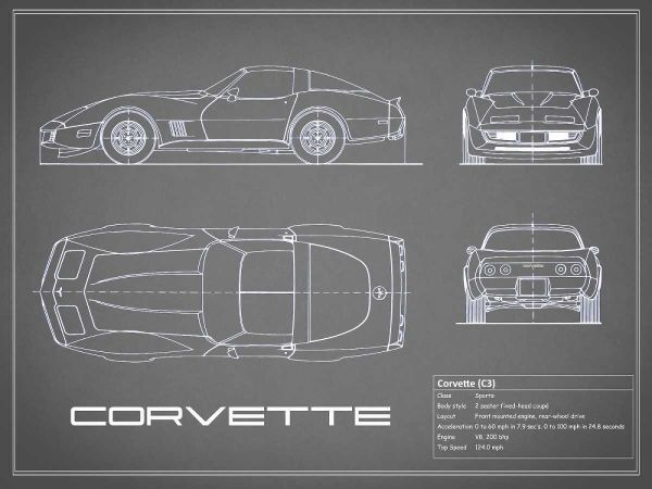 Corvette C3-Grey