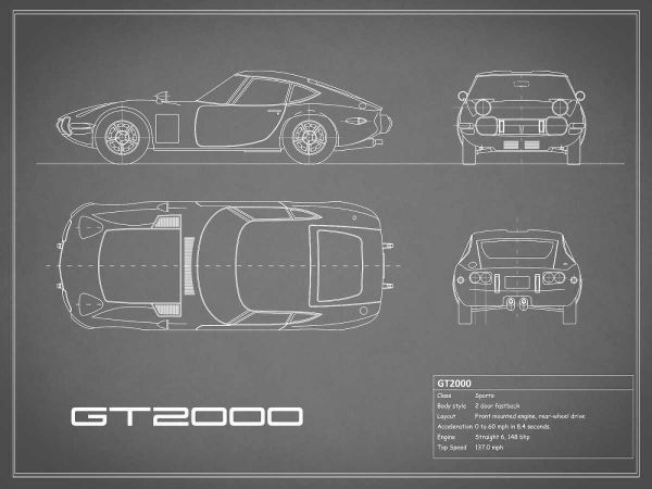 Toyota GT2000-Grey