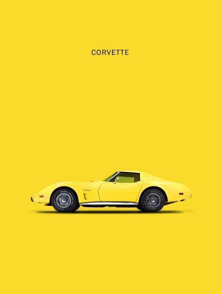 Chev Corvette Yellow