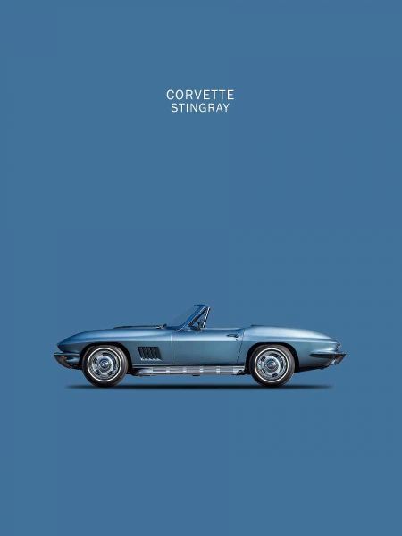 Corvette Stingray 1967 Blue