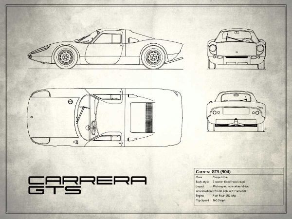 Porsche Carrera GTS White