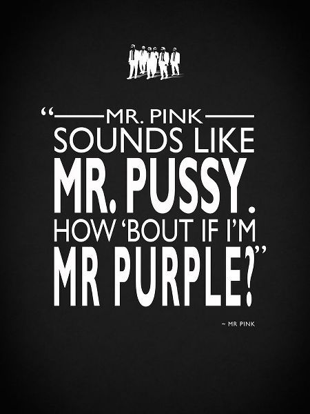 Reservoir Dogs Mr Pink