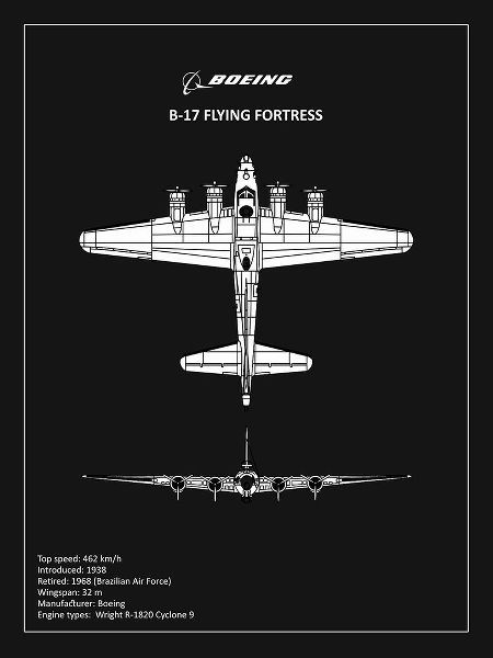 BP B17 FlyingFortress Black