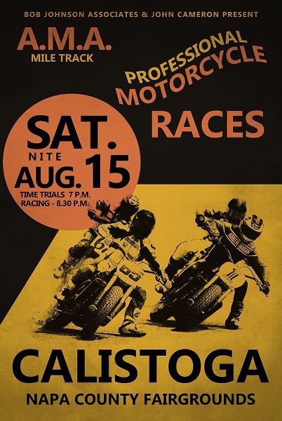 Calistoga Motorcycle Races