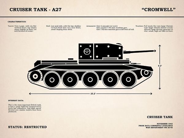 Rogan, Mark 작가의 Cromwell A27 Tank 작품