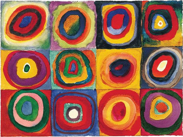 Kandinsky, Wassily 아티스트의 Squares with Concentric Circ작품입니다.