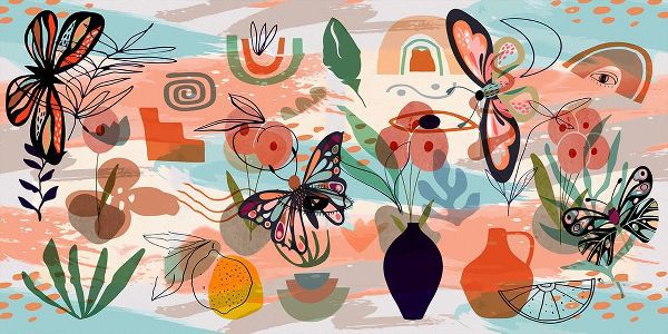 Bolokofsky, Ronald 아티스트의 Butterfly Collage 107작품입니다.