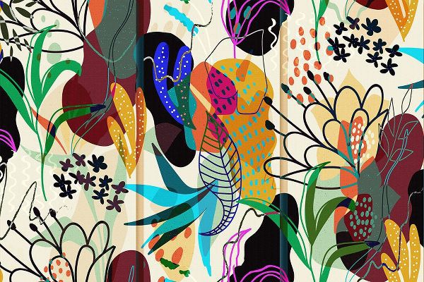 Bolokofsky, Ronald 아티스트의 Floral Collage I작품입니다.