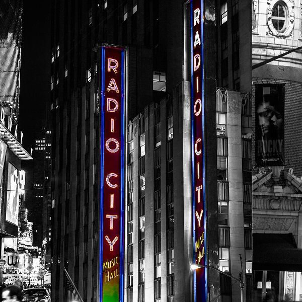 Radio City BnW Color