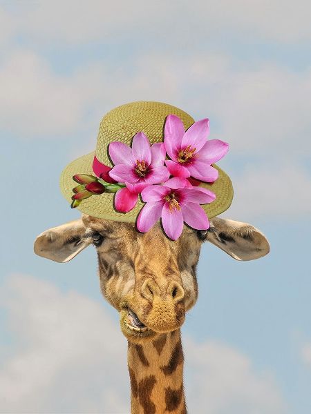 Giraffe Floral 2