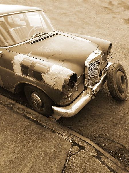 Phillip, Jamie 작가의 Vintage Benz Car 2 작품