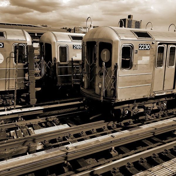 Phillip, Jamie 아티스트의 Bronx Trains 작품