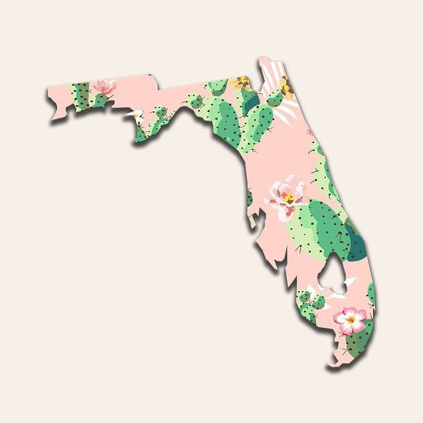 Phillip, Jamie 아티스트의 Florida Map 작품