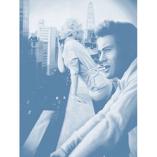 James and Marilyn Dusk Poster