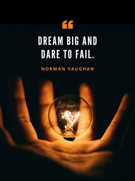 Norman Vaughan Quote: Dare to Fail
