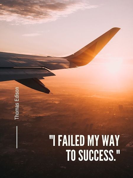 Thomas Edison Quote: Success