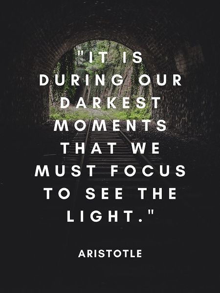 Aristotle Quote: See the Light