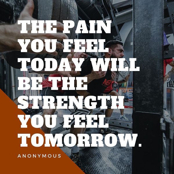 Artsy Quotes Quote: Strength You Feel Tomorrow