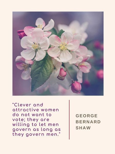 George Bernard Shaw Quote: Attractive Women