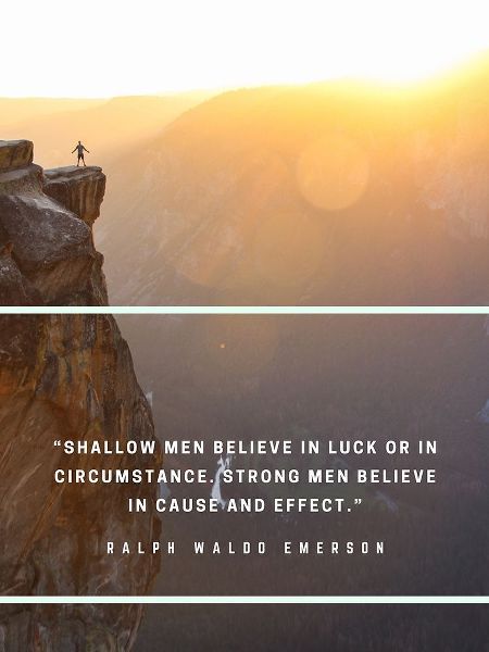 Ralph Waldo Emerson Quote: Shallow Men