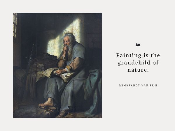 Rembrandt Van Rijn Quote: Related to God