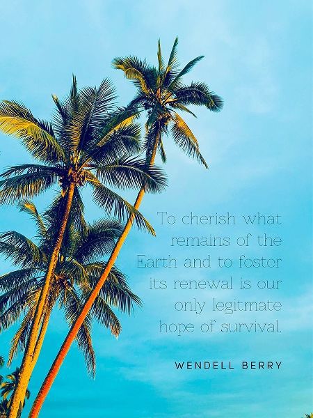 Wendell Berry Quote: To Cherish