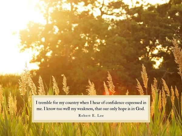 Robert E. Lee Quote: Confidence Expressed
