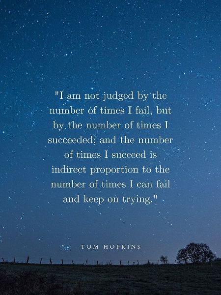 Tom Hopkins Quote: I Succeed