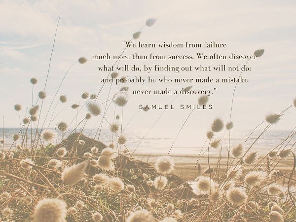 Samuel Smiles Quote: Wisdom From Failure