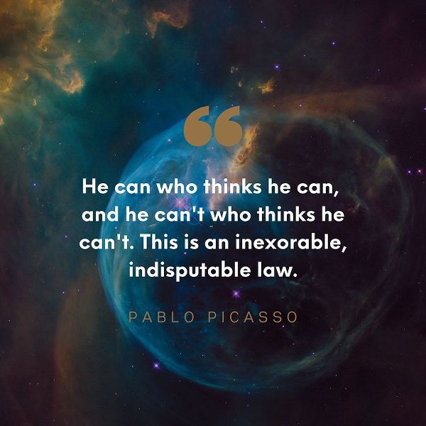 Pablo Picasso Quote: Indisputable Law